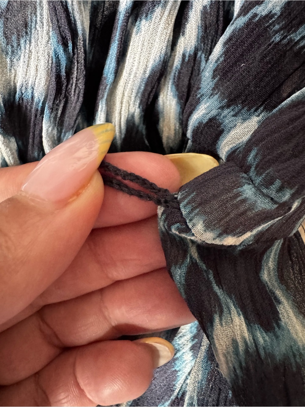 A.L.C. Jen Leopard Print Silk-Georgette Mini Dress Blue Size 00 - Picture 5 of 7